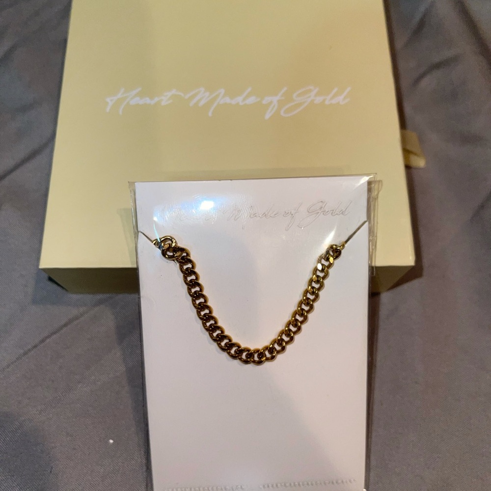 4mm curb chain necklace